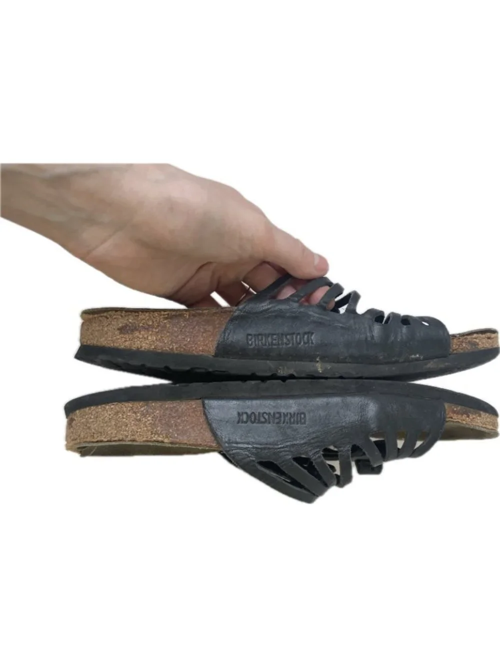 Birkenstock Women's Granada Black Birkibuc Sandal EU 40 US 9 - Picture 3 of 8